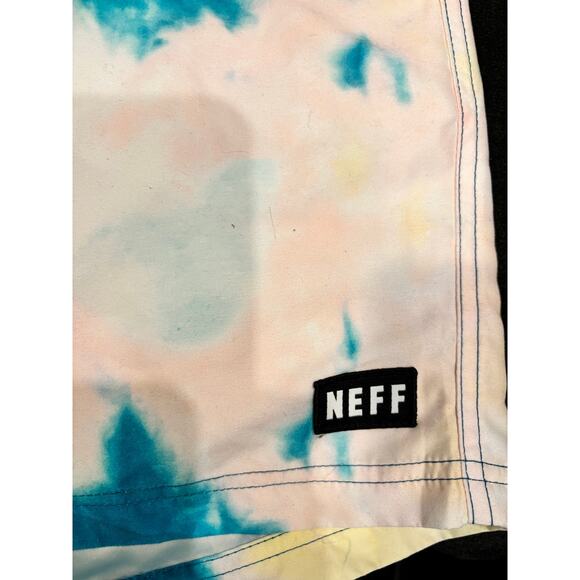 Disney Neff tye dye Mickey Mouse swim trunks men’s Xl - Picture 5 of 12